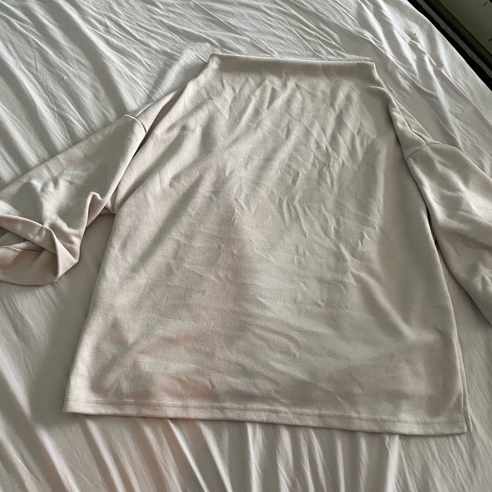 Never worn: taupe blouse